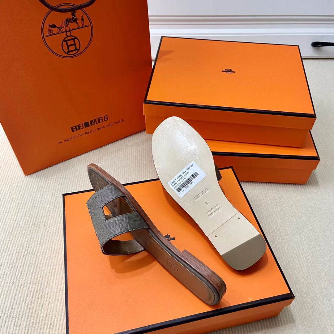 에르메스 올수공 오란 슬리퍼 샌들 앱송 56